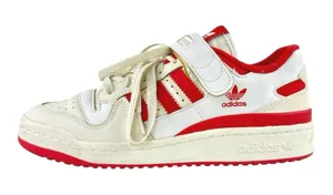 Adidas Forum 84 Men's White Red Low Top Lace Up Athletic Sneaker Shoes Size 8 thumbnail 1