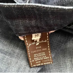 7 For All Mankind Dojo Crop Dark Wash Flare Jeans thumbnail 3
