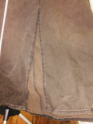 Jean skirt Brown Size 16 thumbnail 8