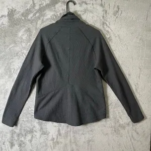 Kuhl Petra Turtleneck Long Sleeve Shirt Charcoal Gray Size‎ Large Waffle Knit thumbnail 4