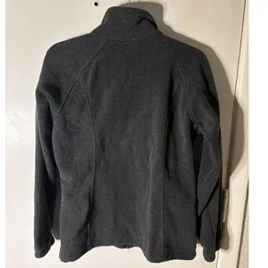 Columbia Gray Long Sleeve Zip Jacket S Gorpcore Cozycore Slow Fashion Utility thumbnail 4