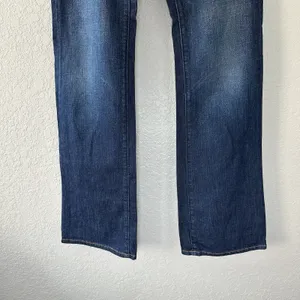 VTG U by‎ Yanuk Flared Bootcut Blue Jeans 28 Dark Wash 90s thumbnail 6