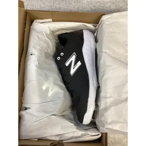 New Balance Fresh Foam X Velo v3 Metal Softball‎ Cleats Black White SMVELOK3 13W thumbnail 4