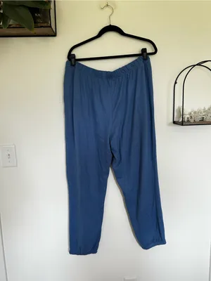 NWOT‎ Aqua Lounge Blue Pajama Pants Size XL thumbnail 2