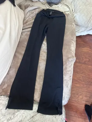Carbon 38 flare split leg leggings thumbnail 4