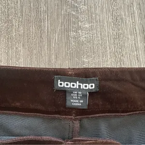  Boohoo Velvour Micro Shorts thumbnail 3
