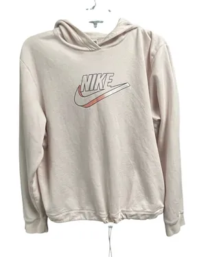 Nike Pullover Hoodie Sweatshirt Logo Casual Streetwear Drawstring Waist thumbnail 1