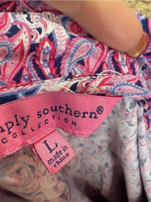 Pink Floral Tiered Midi Dress with Puff Sleeves thumbnail 4
