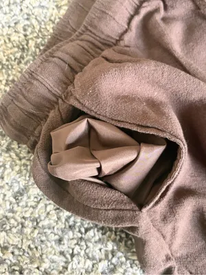 Brown Drawstring Lounge Pants Size L thumbnail 6