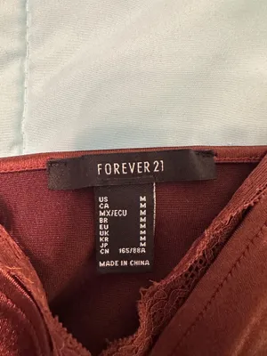 Forever 21 Brown Satin Tank Top thumbnail 4
