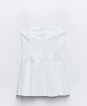 ZARA Embroidered Dress thumbnail 8