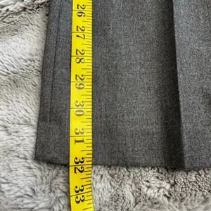 Adrienne Vittadini Pants Womens Sz 8 Heather‎ Gray Dress Wide Leg 32x32 thumbnail 11