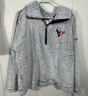 NFL Texas Longhorns Sherpa Pullover Size XXL NWT thumbnail 1