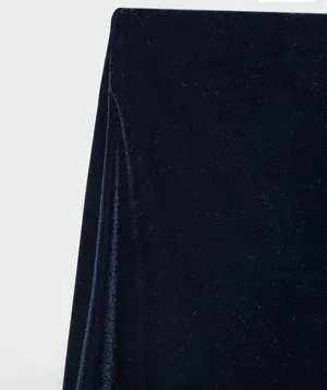 Mango Velvet Co-Ord Set Vest/Trouser "Midnight Navy" thumbnail 9