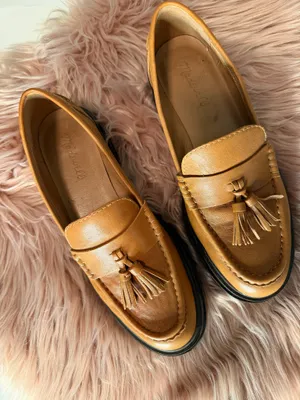Madewell The Bradley Tassel Lugsole Loafer Brown Size 9 thumbnail 3