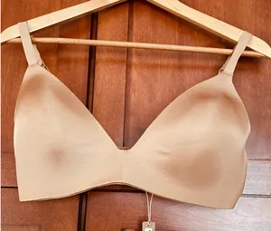 Skims Wireless Form Lightly Lined Bra Ochre Size 38D thumbnail 1