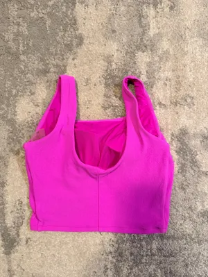 Calia Hot Pink Crop Top Size XS thumbnail 4