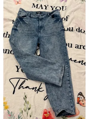 Cuidado con el Perro dark blue baggy high-rise jeans, Size 10. thumbnail 6