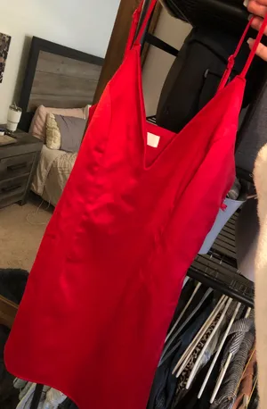 Mini Red Dress thumbnail 1