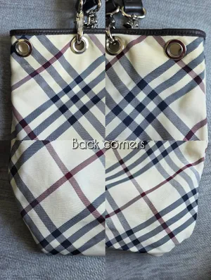 Burberry Blue Label Novacheck Vintage Canvas Tote Bag thumbnail 6