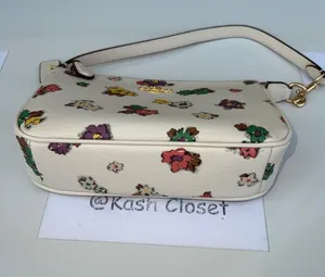 Coach Spaced Floral Field Print Wristlet Purse thumbnail 8