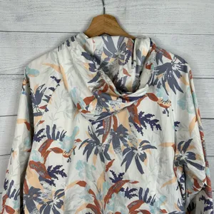 Columbia Womens size Large Side Hill Magnolia Floral Printed Windbreaker Jacket thumbnail 6