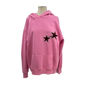 Aelfric Eden‎ Pink Star Graphic Hoodie Sweatshirt Oversized Streetwear Medium thumbnail 2