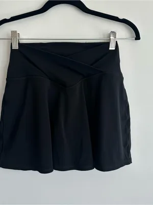 Offline by Aerie Black Crossover Skort thumbnail 3