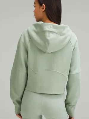 Lululemon Oversized Full-Zip Hoodie Scuba size xs/s in green/gold thumbnail 3