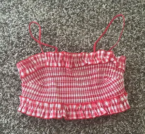 Red Checkered Women's Top thumbnail 1