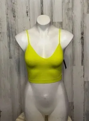 No boundaries yellow tank top thumbnail 1