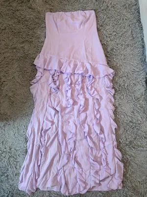 Peppermayo Maxi dress ruffle lilac NEW thumbnail 5