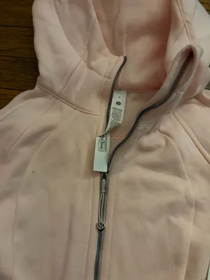 Lululemon Strawberry Milkshake Scuba Zip-Up Hoodie Jacket thumbnail 2