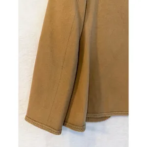 Dalton Vintage Wool Blazer Womens 10 Camel Tan Braided Trim Stand Collar Jacket thumbnail 5