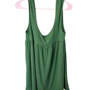 Free People FP Beach Green Babydoll Tank Top XL NWT thumbnail 2