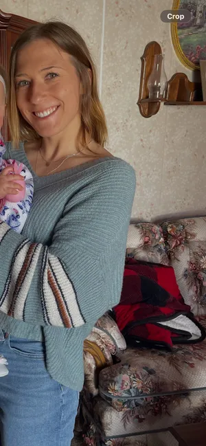 Blue American Eagle Sweater thumbnail 5