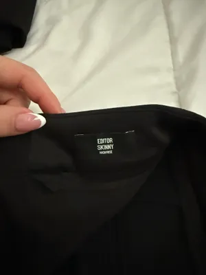 Express high rise skinny editor slacks  thumbnail 3
