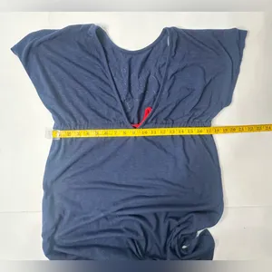 New England Patriots Versus Swim Cover Up Womens Size XS Navy G-III 4‎ Her thumbnail 7