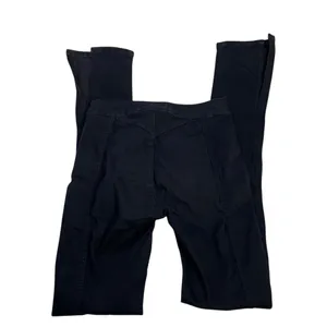 Free People‎ We The Free Black High Rise Skinny Jeans Split Hem Size 24 thumbnail 4