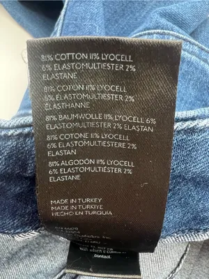Anthropologie Pilero The Skipper Cropped Wide Leg Jeans Sz 27 tall thumbnail 7