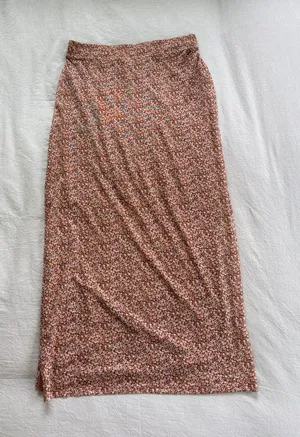 O’Neill Floral Knit Midi Skirt thumbnail 1