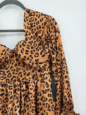 House of Harlow‎ 1960 x REVOLVE Burna Leopard Mini Dress M NWT $248 thumbnail 5