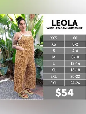 LuLaRoe Leola Blue Sleeveless Jumpsuit Romper thumbnail 4