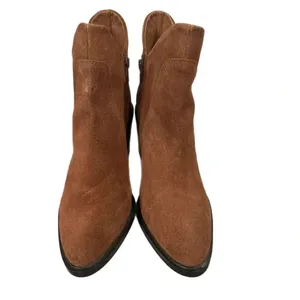 New Seychelles Pretty Little Bird Suede Cognac Brown Boots Fashion Booties Sz 8 thumbnail 6