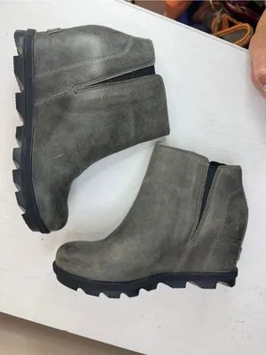 Women's Sorel Joan of Arctic Wedge II Zip sz 7 thumbnail 8