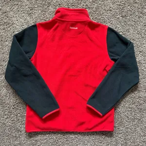 Vintage Reebok Detroit Red Wings Quilted Fleece Jacket thumbnail 3