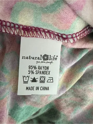 Natural Life Floral Fit & Flare Dress Women’s Large Boho Sleeveless NWT thumbnail 8