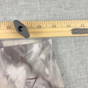 Gymshark Ori Leggings Womens XL Gray Cream Marble Print High Rise 7/8 Yoga thumbnail 5