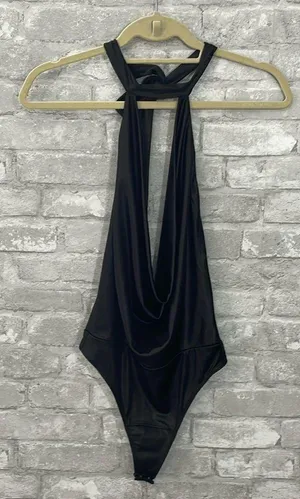 NBD x REVOLVE Wyatt Cowl Neck Open Back Bodysuit thumbnail 2
