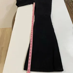 We The Free Black Corduroy Flare Pants Size 28 Boho Retro Bell Bottom thumbnail 8